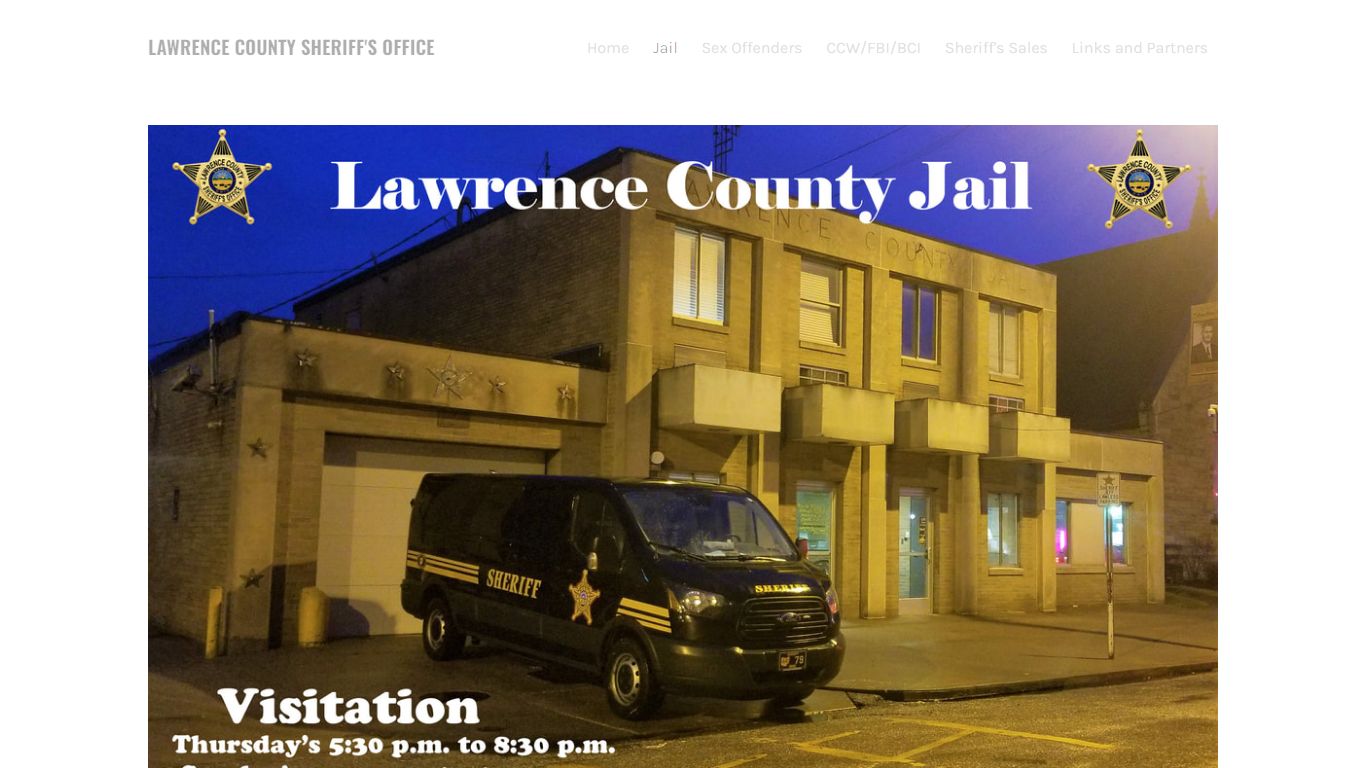 Jail - LAWRENCE COUNTY SHERIFF'S OFFICE